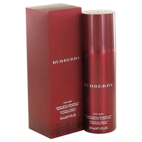 burberry deodorant spray men|Burberry perfumed deodorant.